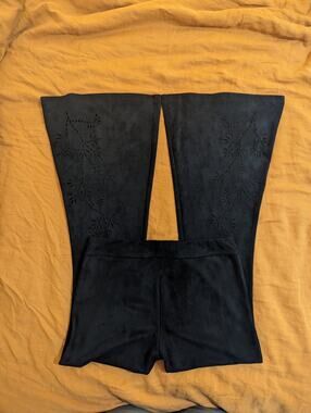 Bila pull-on microsuede flare leggings - Size M - NWOT